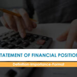 Statement of Financial Position: Importance and Format