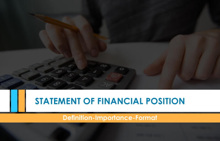  Statement of Financial Position: Importance and Format